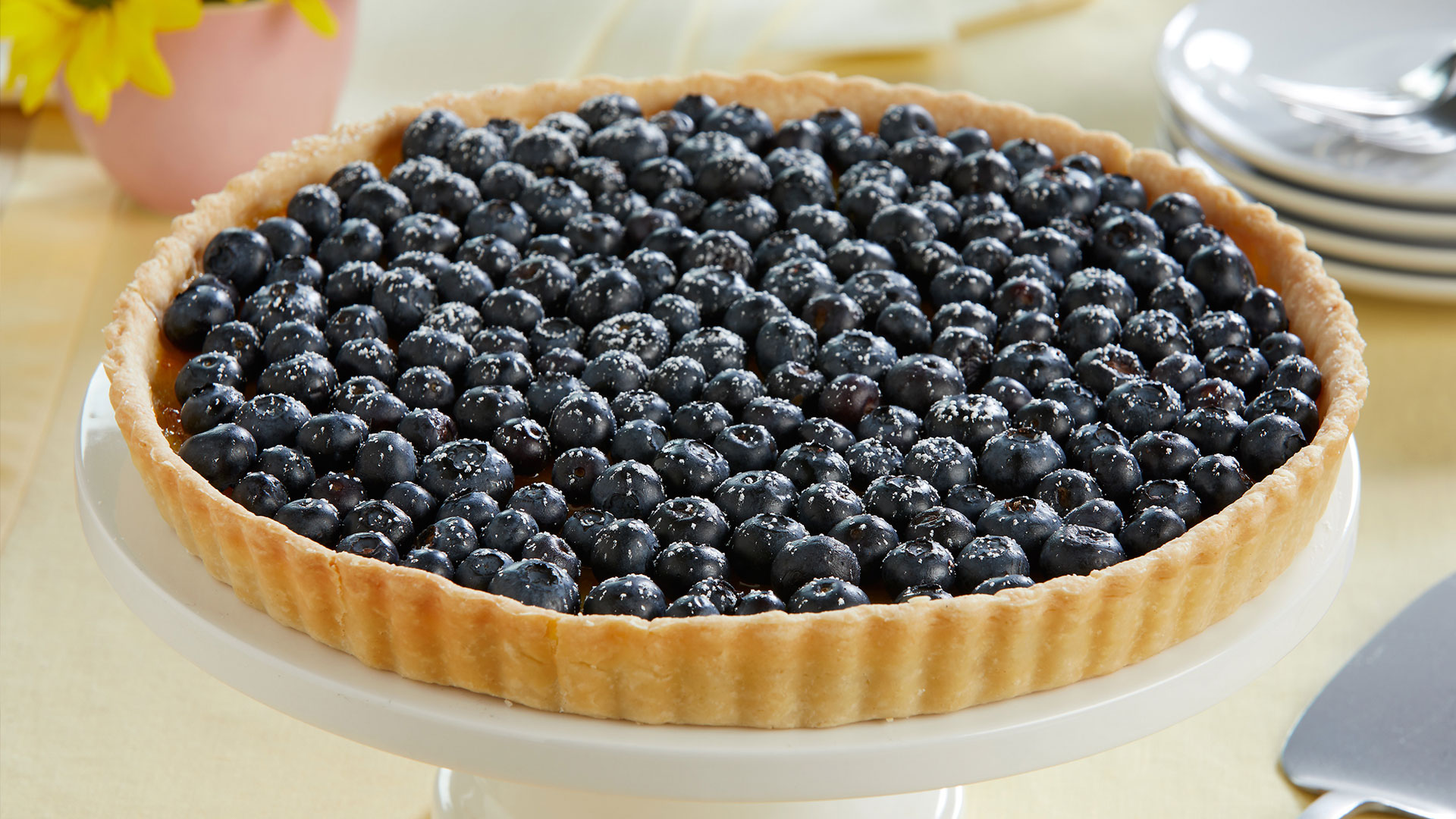 Lemon Blueberry Tart - Keller&amp;#39;s Creamery