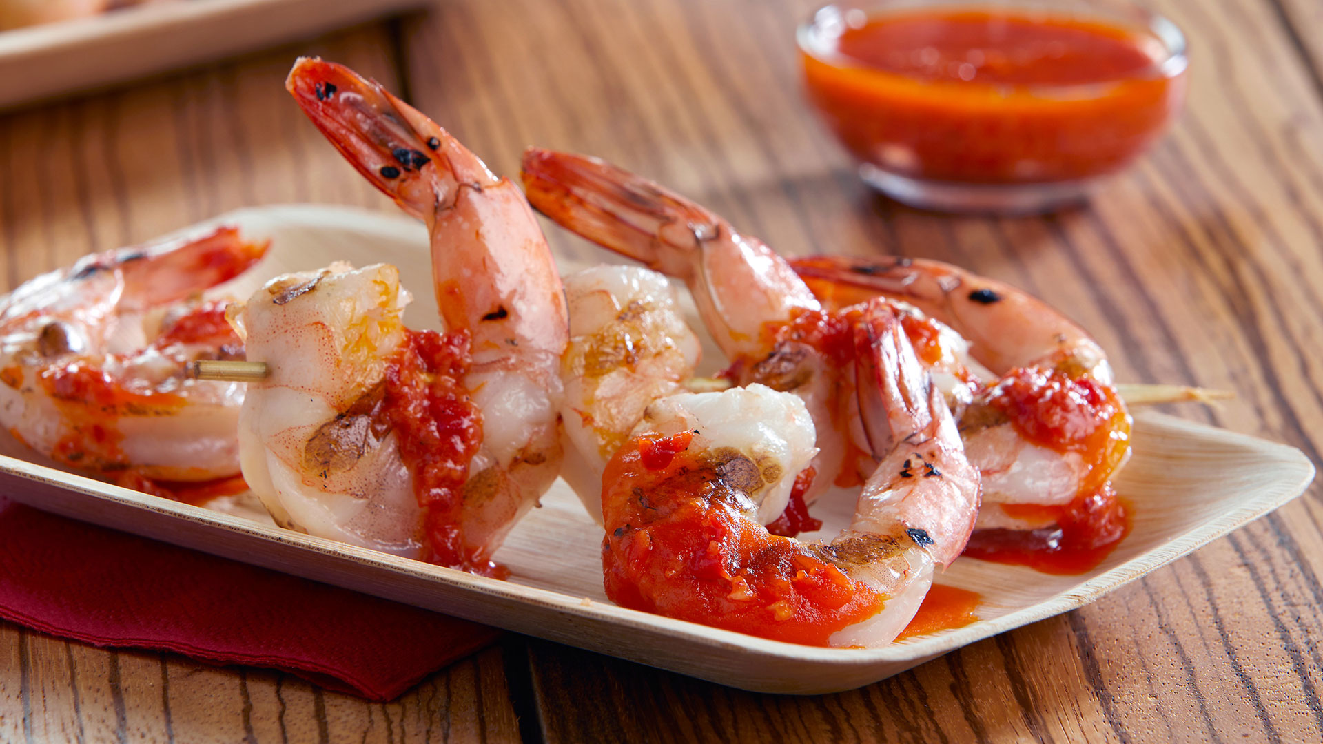 Shrimp With Roasted Red Pepper Garlic Butter - Keller's Creamery